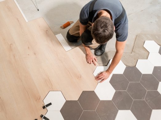 Flooring installation services in Troy, IL